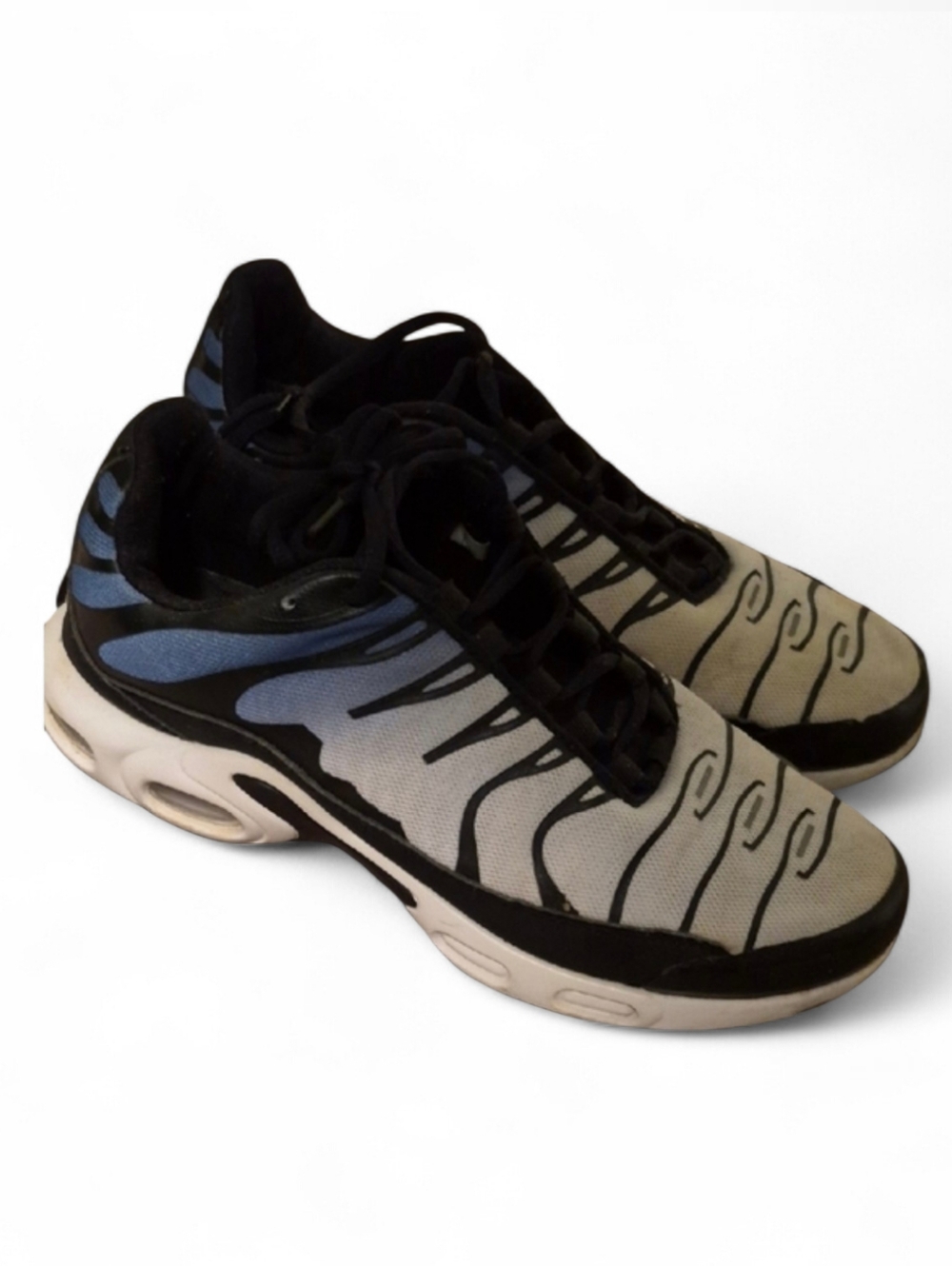 Source Unknown Men's Athletic Shoes in Gray, Black and Blue Accent